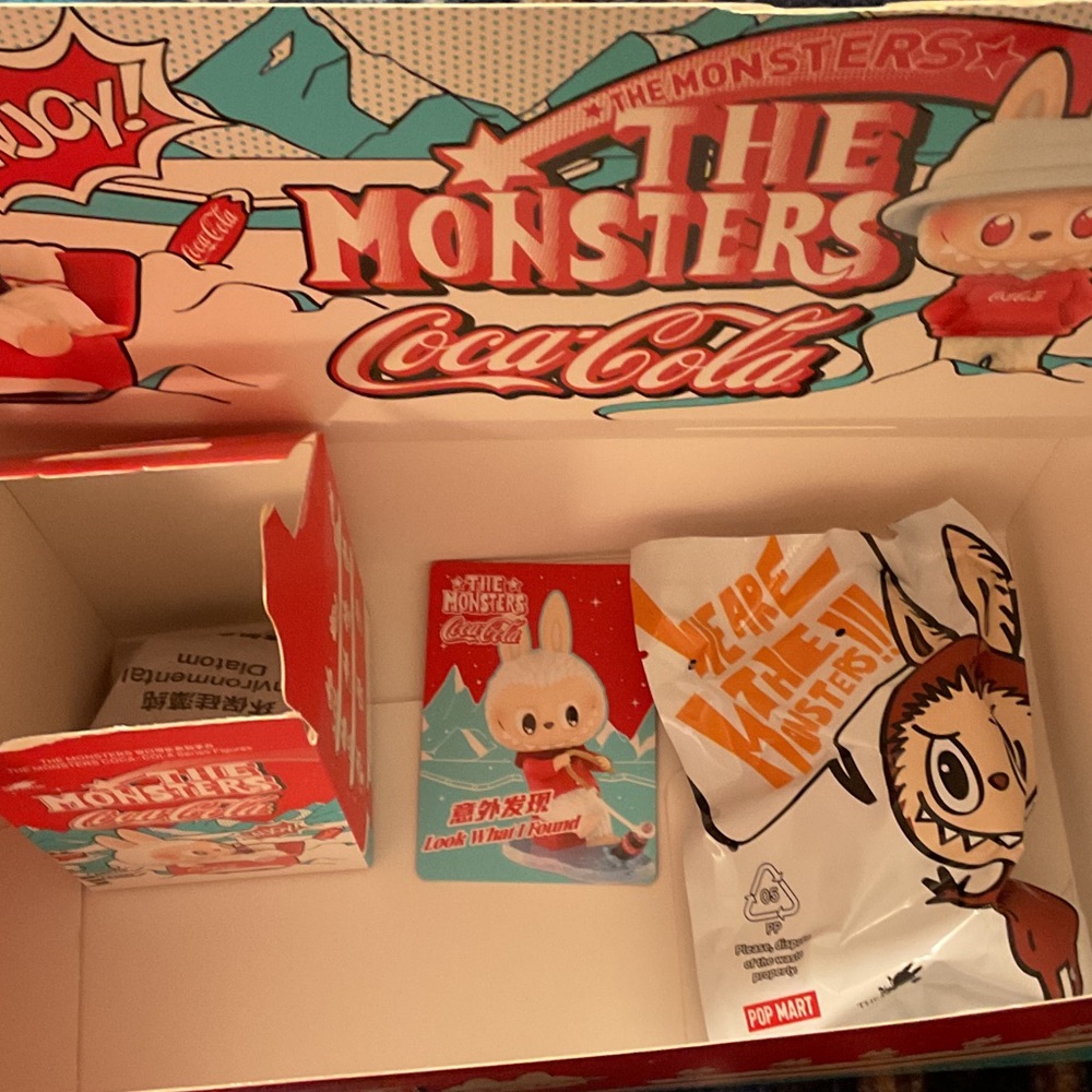 Coca-Cola The Monsters Look What I Found Confirmed